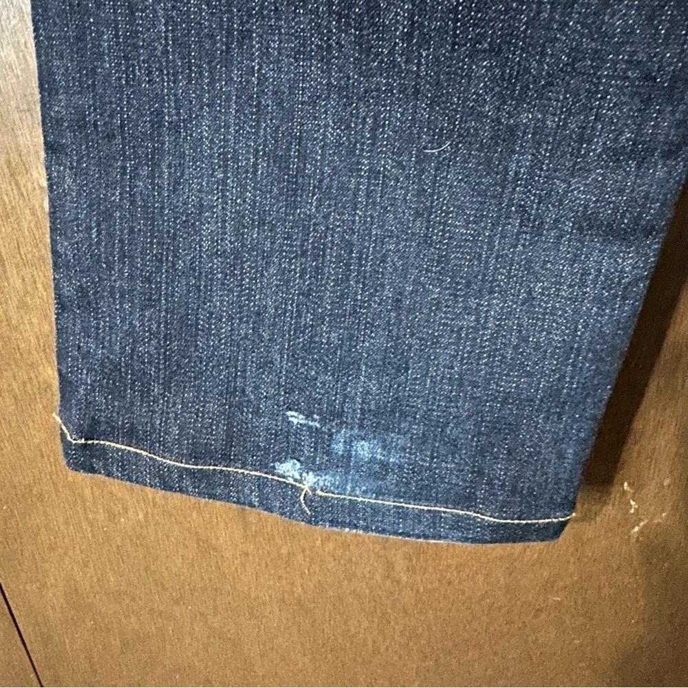True Religion Women's Indigo Boot Cut Jeans Sz 30 Distressed Western - Picture 10 of 13